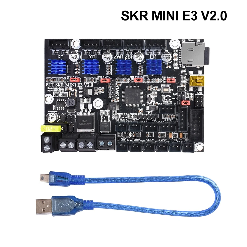 BIGTREETECH SKR MINI E3 V3.0 3D Motherboard MINI E3 V2 TMC2209 3D Printer Accessories For Ender 3 - Image 8