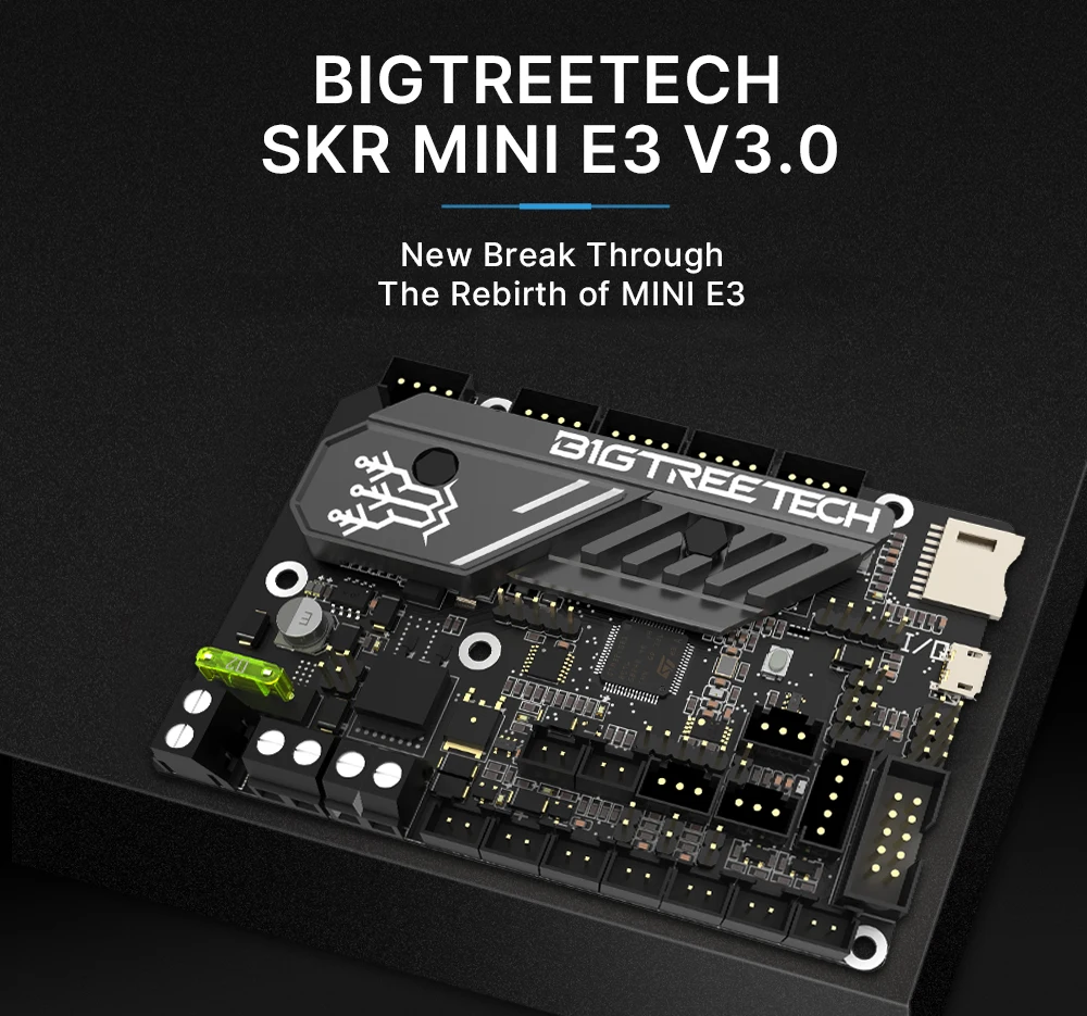 BIGTREETECH SKR MINI E3 V3.0 3D Motherboard MINI E3 V2 TMC2209 3D Printer Accessories For Ender 3 - Image 9